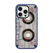 iPhone 16 Pro Impact Case MagSafe Compatible Cassette Transparent