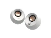 Creative Pebble V3 2.0 Bluetooth Speaker System - 8 W RMS - White