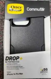 OtterBox Commuter Case Cover Phone Protection For Apple iPhone 14 Pro Max Black