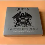 現貨 無碼 3碟 皇后樂隊 QUEEN GREATEST HITS I II III 收藏版CD