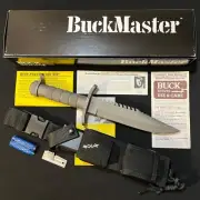 Buck ‘RAMBO’ Buckmaster Knife -184 -RARE! Very First Model VARIATION #1 - USA