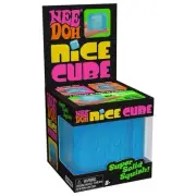 Schylling-Nice Cube Nee Doh-Age 3+ - BLUE Super Solid Squish!