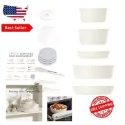 Multi-Purpose Detachable Cookware Set with Nonstick Finish - Perfect for Camping