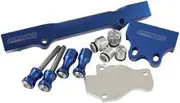 Aeroflow Rotary Fuel Rail Kit Series 6 7 & 8. Mazda Rx7 Blue Gen 2 - AF64-2204