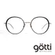 【Götti 】瑞士Gotti Switzerland 文青標配質感圓框平光眼鏡(- DONY)