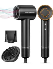 Hair Dryer - 150000 RPM High-Speed Brushless Motor Negative Ionic Blow Dryera *1