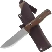 Condor Swamp Romper Knife 4.5" 1075 Carbon Steel Walnut Handle 63800 NEW