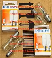 4 Smeg Slideout Rangehood Lamp Light Bulb Globe SA480T60S SA480T60SX SA480T60S/X