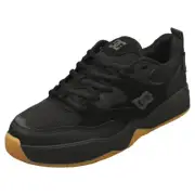 DC Shoes Ascend Mens Skate Trainers in Black Gum - 9 US
