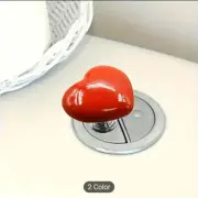 Toilet Tank Press Button Heart Shaped ,Pack Of 2, Shipping In 15 Days