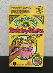 Shrinky Dinks Cabbage Patch Kids Collector Set Vintage 1983 Made in USA