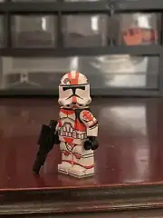 Clone Trooper Waxer Minifigure Lego Star Wars (Custom Printed)