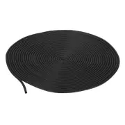 2mm x 9 Meters Foam Weather Stripping Door Seal for Instruments - Black