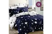 Meteor-Star Quilt Doona Duvet Cover Set