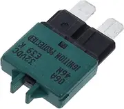 iplusmile Circuit Breaker Fuse Automotive Circuit Breaker Manual Resettable Fuse for Car Marine (6A)