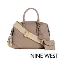 在飛比找PChome24h購物優惠-NINE WEST BRICE梯型手提包-可可棕(13790