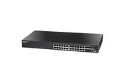 Edgecore 24 x GE PoE+ + 4 GE SFP Web Smart Pro Switch, PoE Budget max.200W, 1