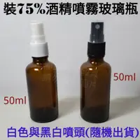 在飛比找蝦皮購物優惠-酒精噴霧玻璃瓶/現貨75%酒精瓶/50ml玻璃瓶/小漏斗/3