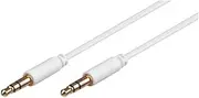 Goobay 69110 3.5 mm Jack Connector Cable, Gold-Plated, 0.5 m Cable Length