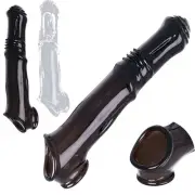 BIGGER Penis Extender Enlarger Girth Enhancer Realistic Sleeve MAN-Condom-Sheath