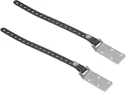 TOYANDONA 2pcs Furniture Strap Tip Resistant Anchors for Safety Secure Bookshelves and Cabinets to Wall Durable and Brackets for Tip Protection