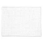 Square BBQ Grill Net 11.8"x15.7" Galvanized Iron Barbecue Mesh Mat