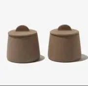Citrine Canyon Collection by Magenta Set of 2 Spice Jars NIB