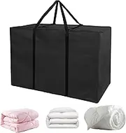 Folding Mattress Storage Bag | Trifold Mattress Topper Bag | Tri-Fold Mattress Carry Case, Waterproof Stable Thick Oxford Cloth for Blanket, Sheet, Mattresses, Clothing