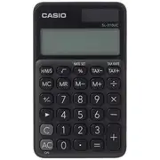 Casio Portable 10 Digit Calculator Black