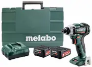 Metabo SSD12BLPC20K - 12V Powermaxx Brushless 1/4" Impact Driver Kit (2 x 2.0Ah)