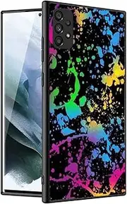 [Rockdex] Samsung Galaxy A14 Case 5G Colorflu Art styel Print on Flexible TPU Frame Cover Shockproof Slim(for Samsung A14 5G)
