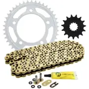 Sprocket Chain Set for Honda CB600F 15/42 Tooth 525 X-Ring Front Rear Combo Kit