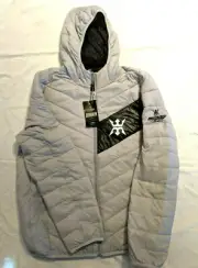 Miguel Cabrera(Detroit Tigers) Miggy 24 wear Mens Small Hoodie Grey Jacket NWT