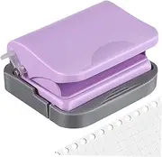 ZUNOXAZ Loose Leaf Paper Puncher Portable Manual Punch for Spiral Binding Design for Organizing Notebooks Planners Documents for School Office Use