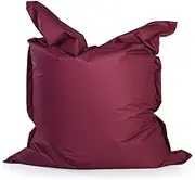 UYSOFRCV Lazy Bean Bag Sofas Cover, No Filler Oversized Luxury Comfortably Accommodate Two Adults Living Room Tatami Outdoor Sofa Bean Bag Cover,Purple