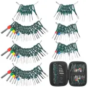 Terminal Removal Tool Kit 92 Pcs Depinning Tool Electrical Connector Pin Remo...