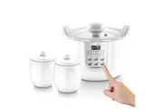 Joyoung White Porclain Slow Cooker 1.8L With 3 Ceramic Inner Containers