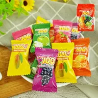 在飛比找樂天市場購物網優惠-【LOT 100】一百份綜合水果QQ軟糖(水果軟糖) 100