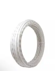 SharkBite U855W100 PEX Pipe 3/8 Inch, Flexible Water Tube, Pot, 100 foot, White