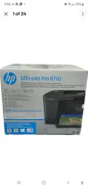 HP OfficeJet Pro 8710 Inkjet Printer M9L66A#B1H All In One , Two Sided Printer