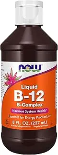NOW Vitamin B-12 Complex Liquid,8-Ounce