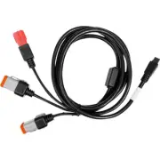 TechnoResearch TR4 3-in-1 Harley-Davidson Multi-Cable - TR4C008