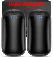 2 Pack Hand Warmers Rechargeable, Electric Hand Warmer Reusable, USB Handwarmer