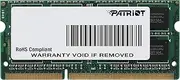 Patriot Signature DDR3 4 GB (1 x 4 GB) CL11 PC3-12800 (1600MHz) SODIMM Notebook Memory PSD34G16002S