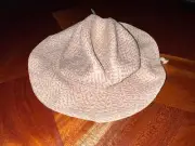 San Diego Hat Co Kids 4/6 Pink And Tan Paper Straw Hat NWT