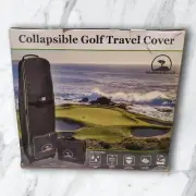 Pebble Beach 4-Wheeled Soft-Sided Padded Collapsible Golf Travel Bag