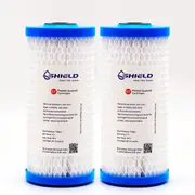 2 x ( 10" x 4.5") 5 micron Pleated sediment water filter cartridges for big blue