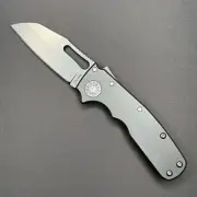 Demko Shark Cub Shark Foot Folding Pocket Knife 20CV Blade Steel Titanium Handle