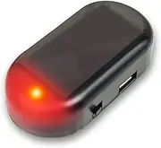 Solar-Powered Car Anti-Theft Warning Light with Built-in Battery and LED - Security System for Cars & Trucks
