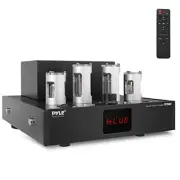 Pyle PVTA80 Bluetooth Tube Amplifier Stereo Receiver - 500W Home Theater Audio